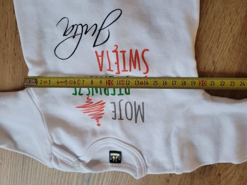 Zestaw body i spódniczka Moje pierwsze święta Julia