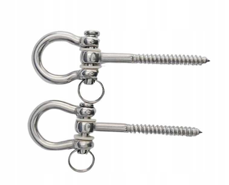 2 sztuki ze stali nierdzewnej wieszaki do huśtawki