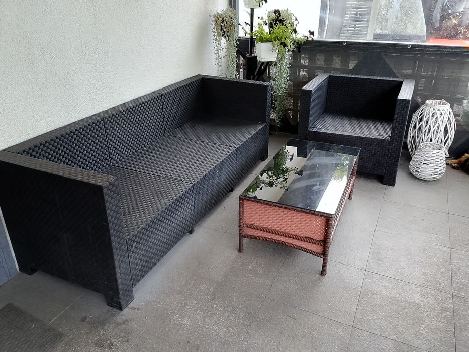 meble ratanowe tarasowe ogrodowe zestaw mebli komplet