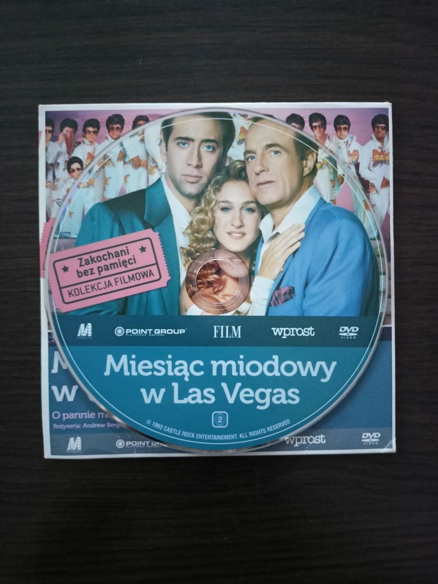 Miesiąc miodowy w Las Vegas - Film DVD STAN BARDZO DOBRY