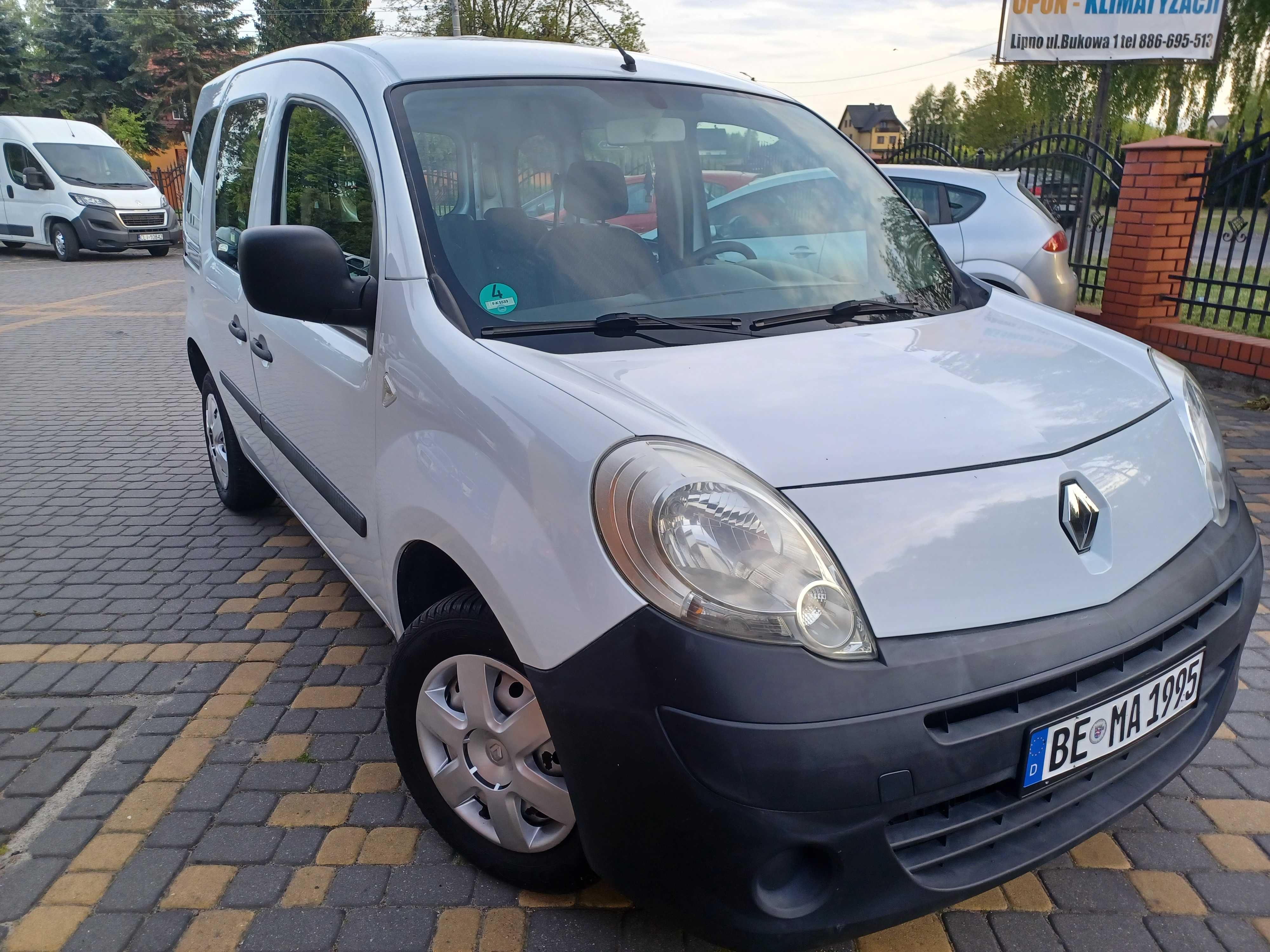 Renault Kangoo 1.6 benz 5-osob klima elektryka z Niemiec