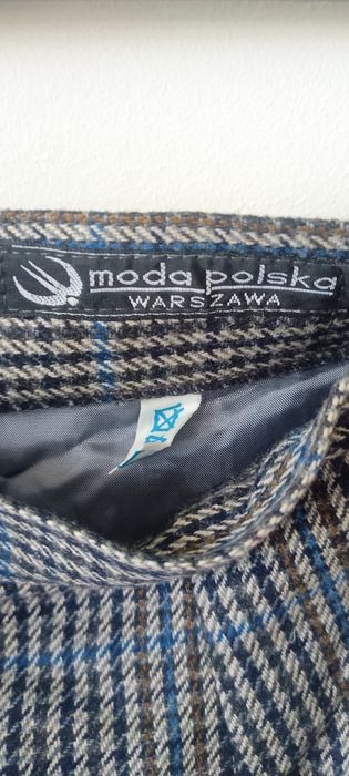 Spódnica kopertowa z okresu PRL-u Moda Polska rozmiar M