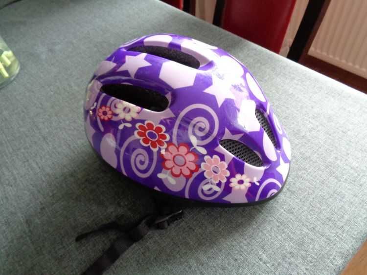 Kask rowerowy rolki dziecięcy rozmiar 52-57 s/m