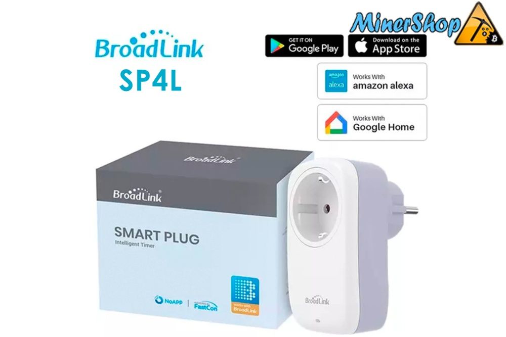 Управляемая WIFI розетка Broadlink SP4L