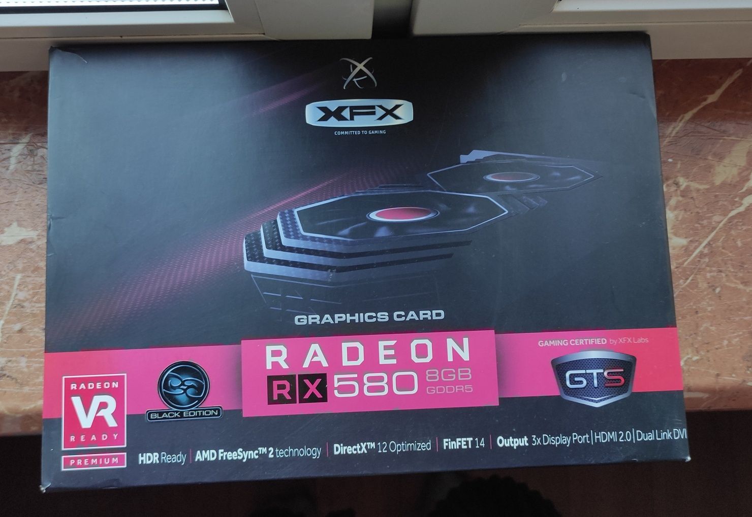 XFX RX580 8gb GTS XXX Edition,