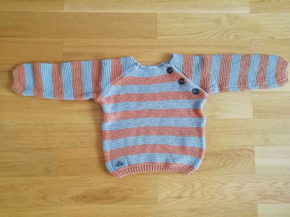 "Dziergany" sweter Cool Club r. 80