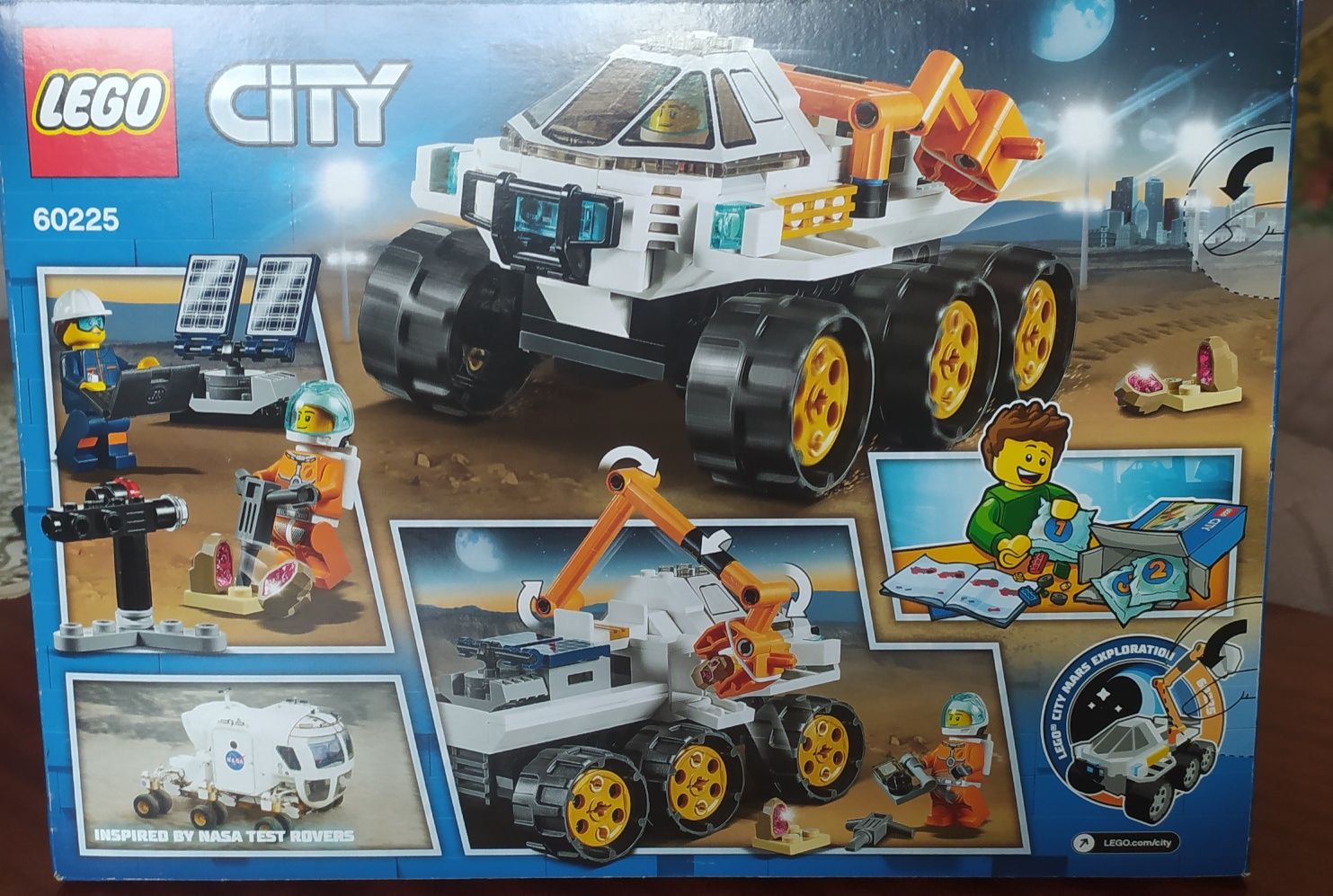 Конструктор Lego Sity Тест-драйв всюдихода 60225