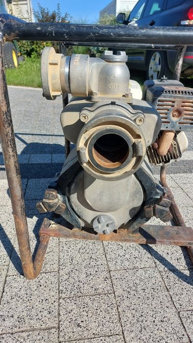 Motopompa Tsurumi TED-80 pompa szlamowa do wody brudnej silnik Honda