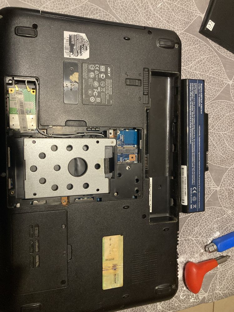 Acer aspire 5738 uszkodzony