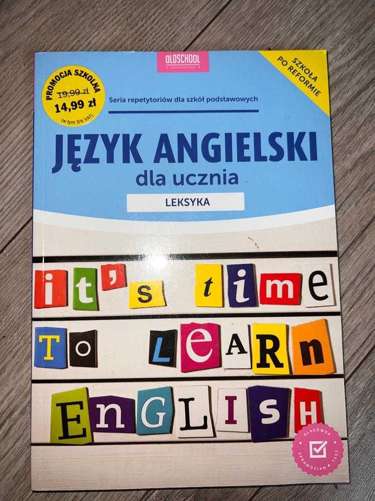 Język Angielski dla ucznia, leksyka, praktycznie nowa