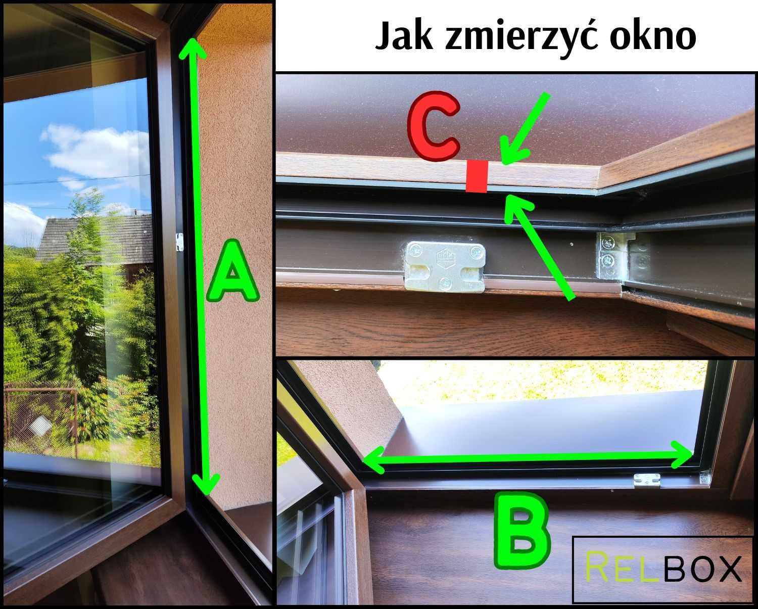 Moskitiera aluminiowa ramkowa na wymiar, szybka realizacja! Relbox.pl