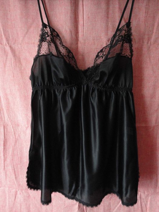 Кружевная сорочка майка женская