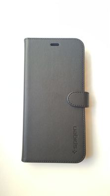 S8 plus etui Spigen Wallet S czarny nowy do Samsunga S8+