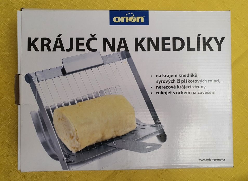 Strunowa krajalnica do knedlików, klusek na parze, rolad marka Orion
