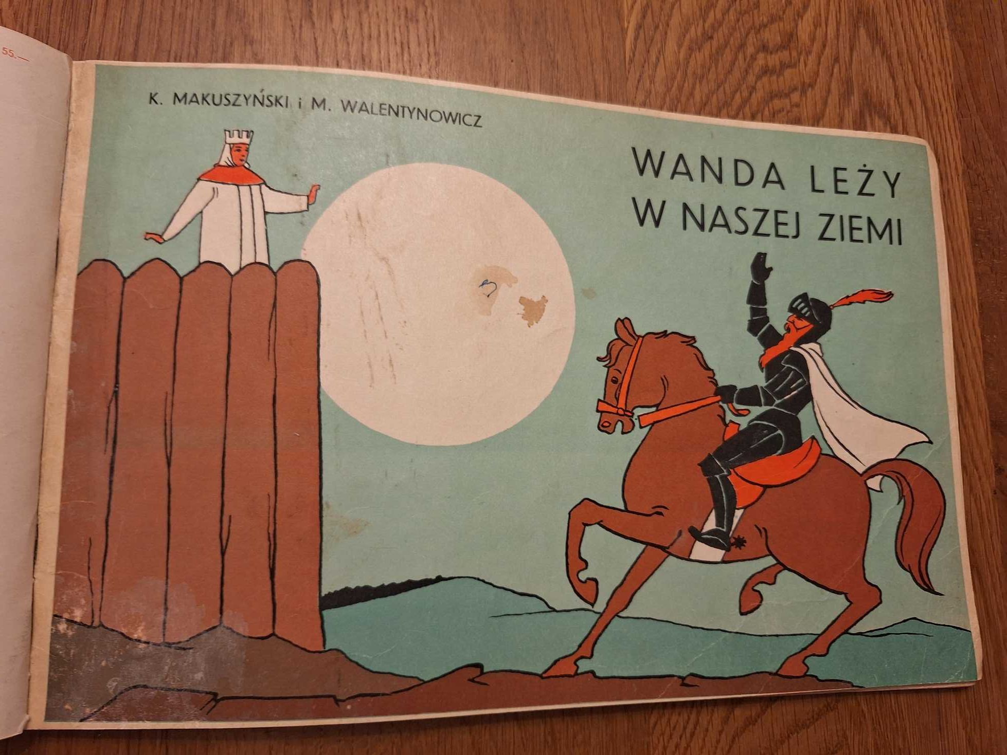 Makuszyński: Koziołek Matołek cz.2-4, Małpka Fiki-Miki cz 1-3, Wanda