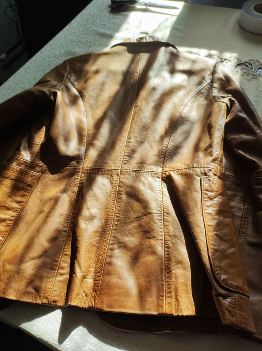 Skórzana damska kurtka