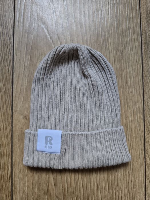 Czapka dzianinowa dziecięca, beżowa 0-2 lata RP Store Roger Publishing