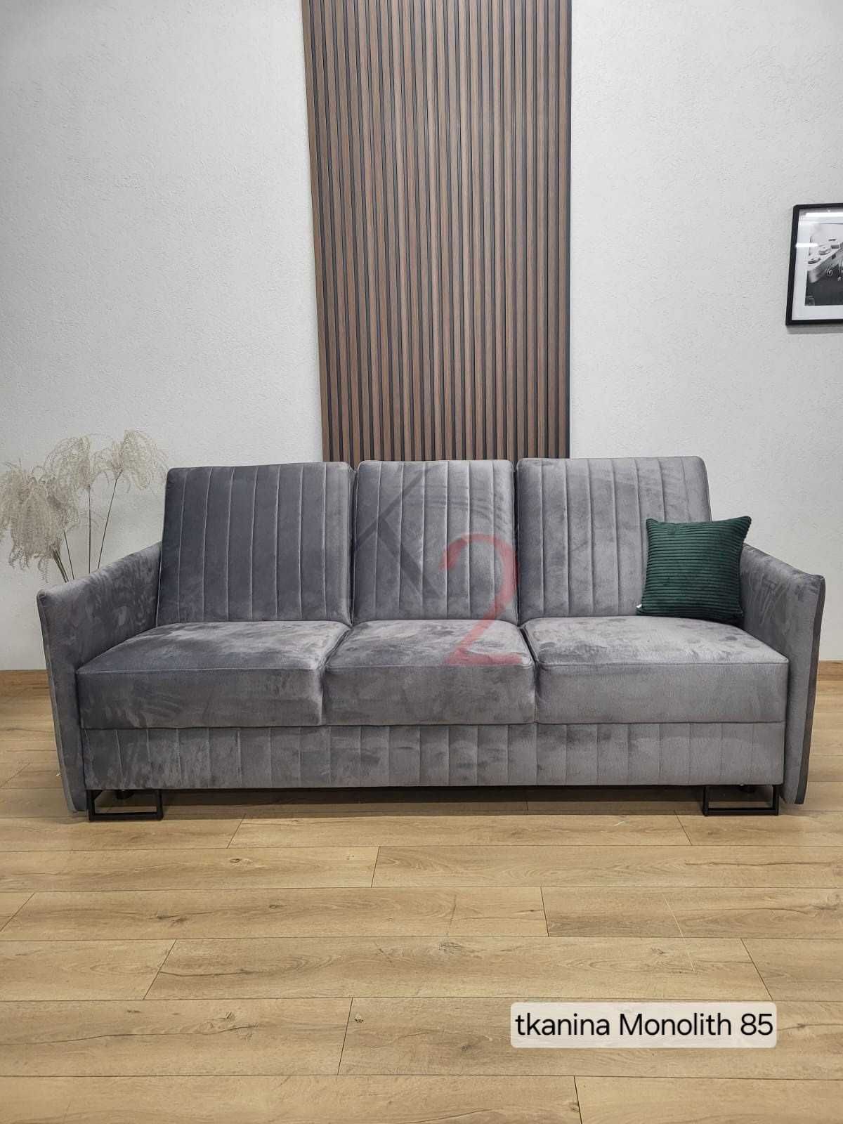 Wersalka KRIS Nowoczesna Sofa Kanapa Rozkładana Łózko Bonell +GRATIS