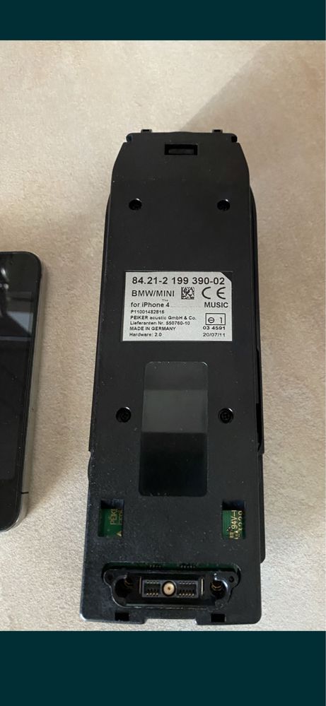 Adapter BMW + iPhone 4