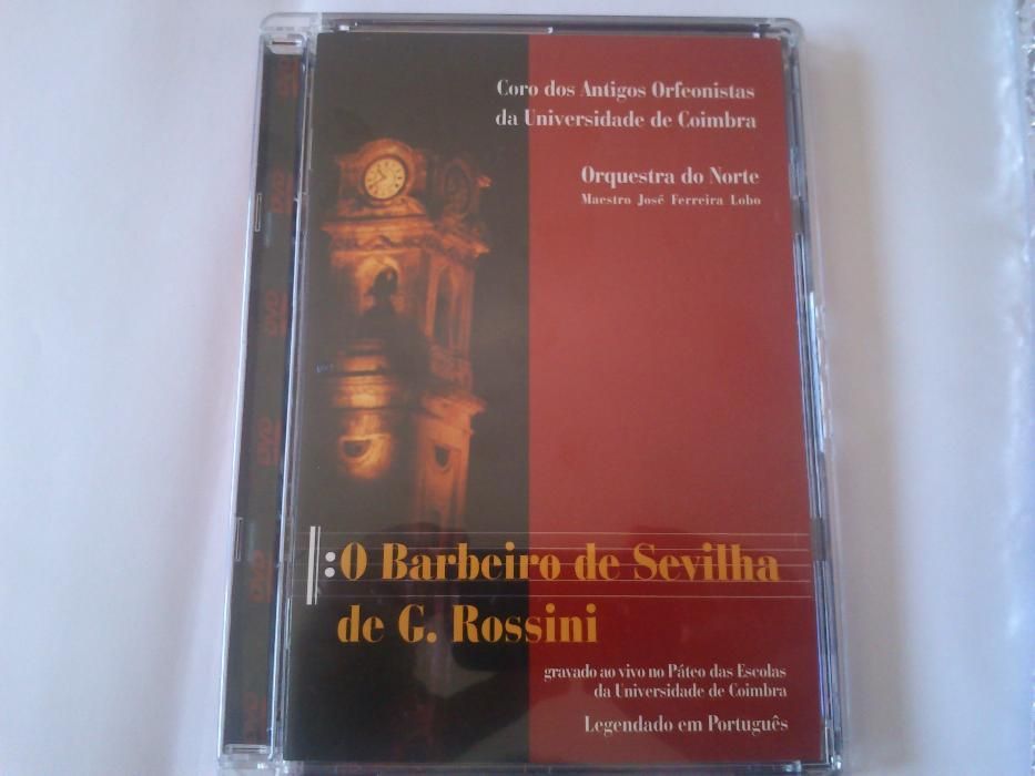 O Barbeiro de Sevilha, G.Rossini DVD Orquestra do Norte