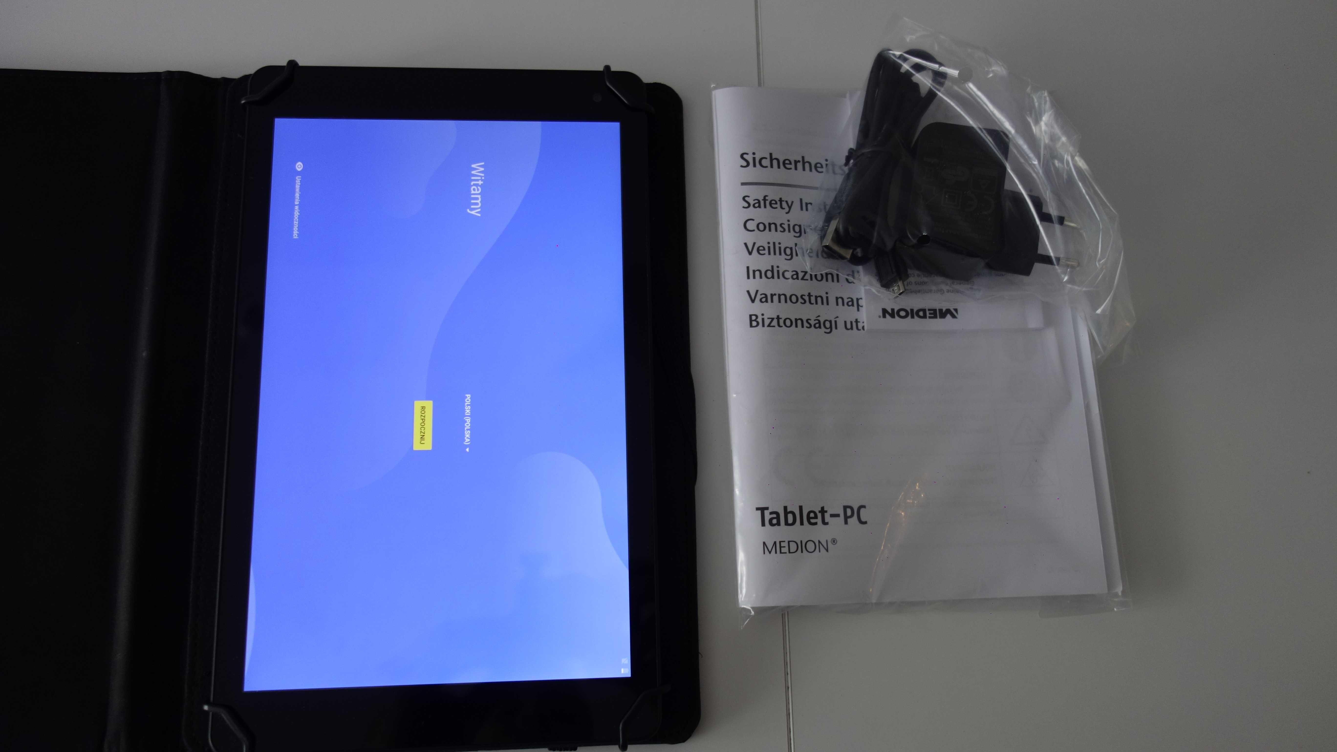 Tablet Medion IPS 10,1' FullHD LTE 32GB 7000mAh + ETUI KEMER