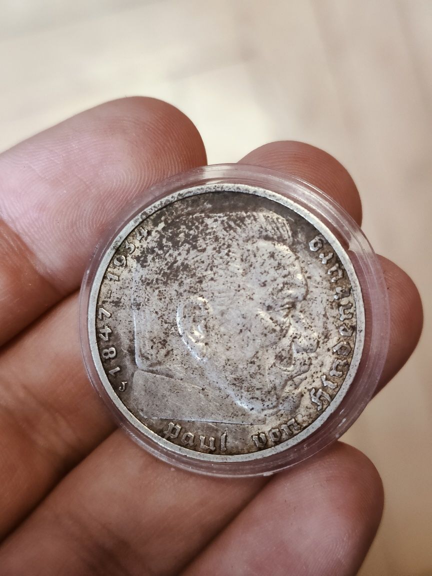 5 marek 1935-J Hindenburg, III Rzesza, Niemcy