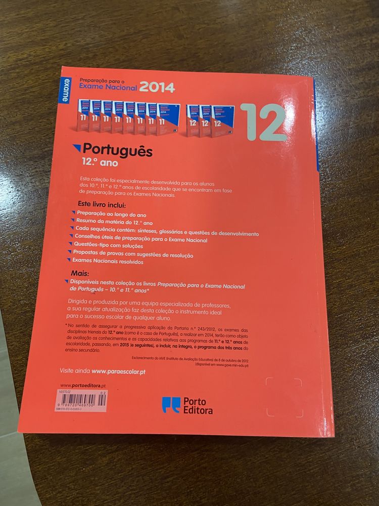 Preparacao para o exame de portugues