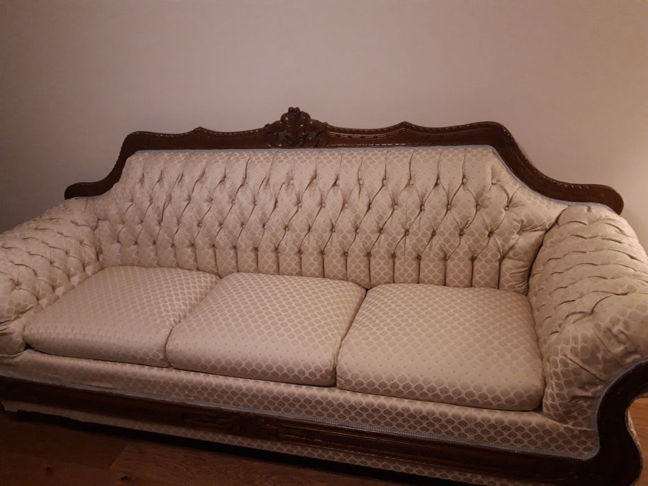 Sofa trzyosobowa, nierozkładana