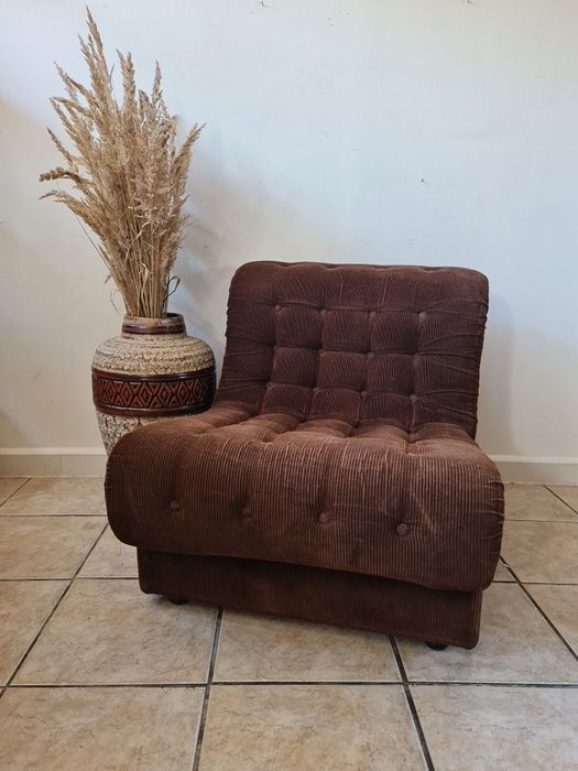 Fotel modulowy,wypoczynkowy ,vintage ,Niemcy lata 70,Mid-Century