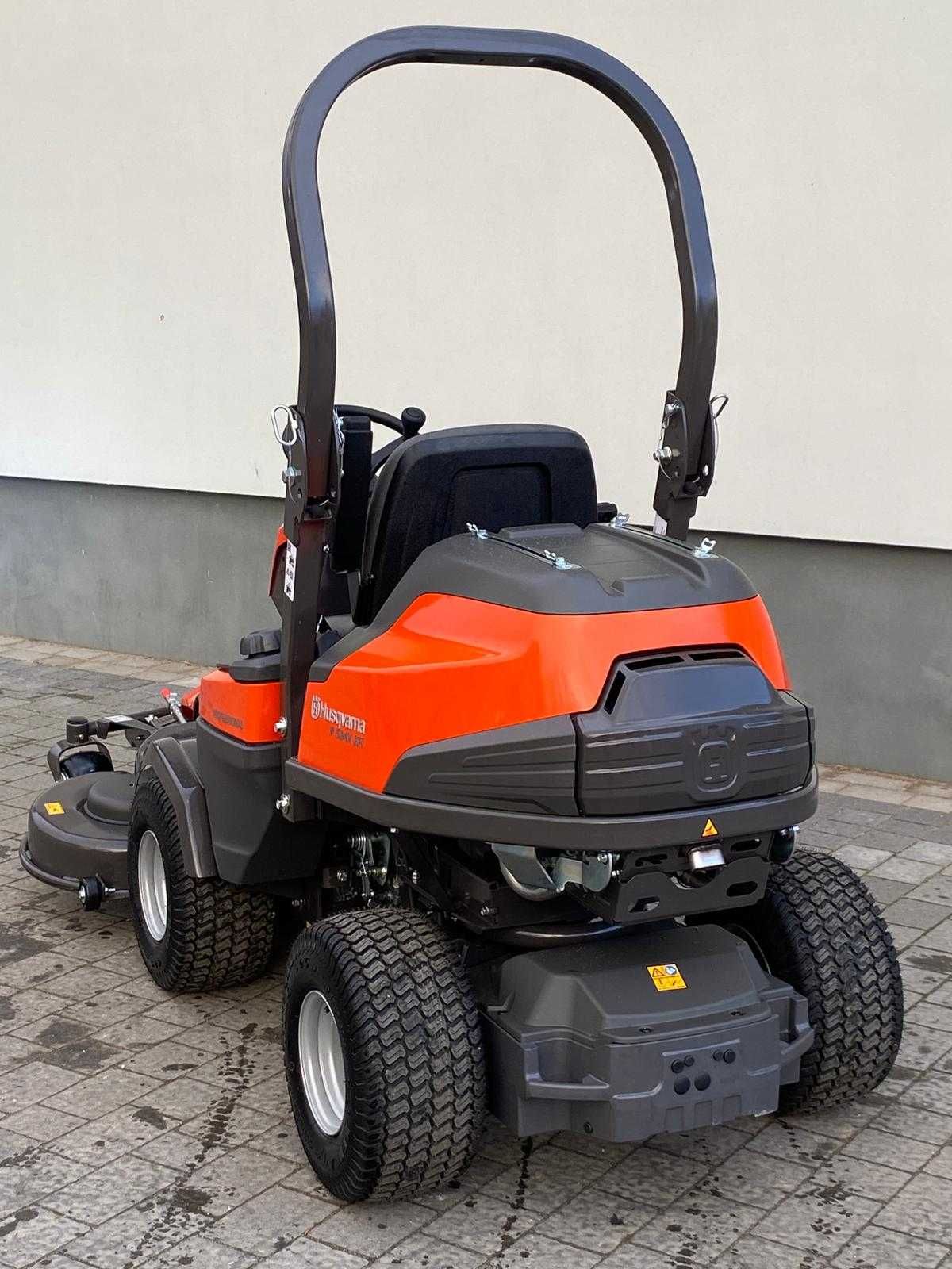 NOWY Rider traktorek kosiarka Husqvarna P 524X EFI z kosiskiem 137cm