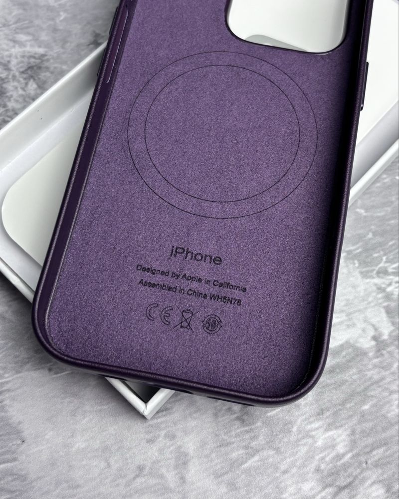 Оригінал oem Чохол Шкіряний Apple MagSafe + Animation для iPhone 16