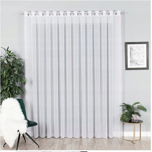 Firana woal francuski Sable wys. 235x600 przelotki