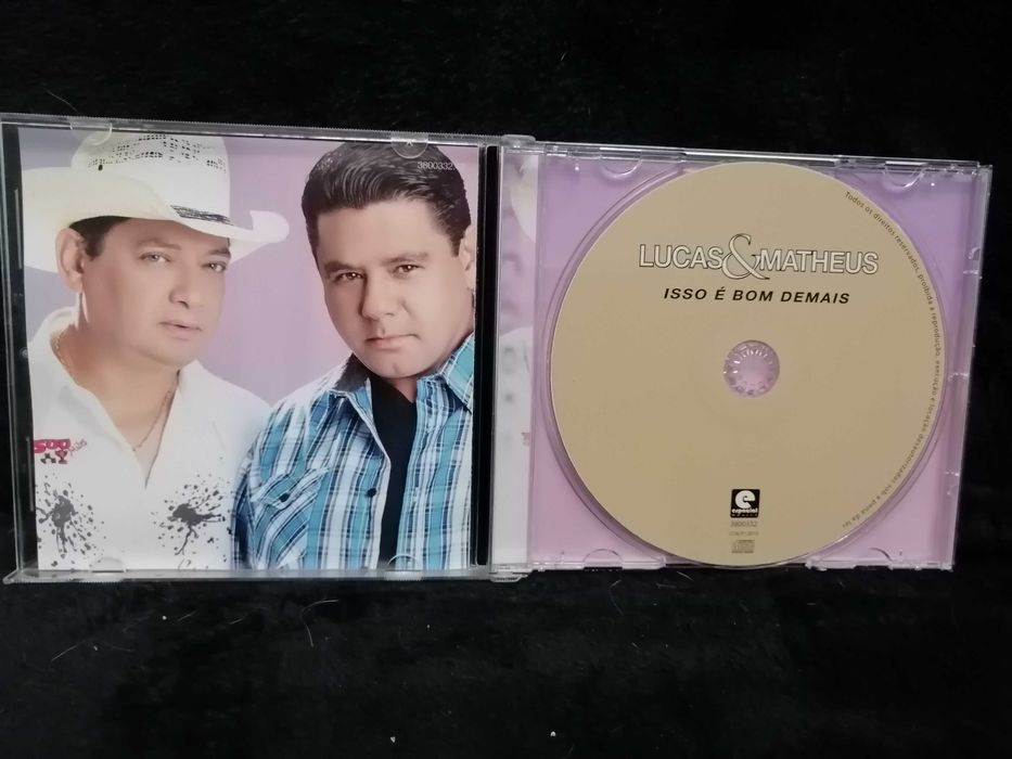 Cd Lucas & Matheus "Isso é Bom de Mais" - bom estado