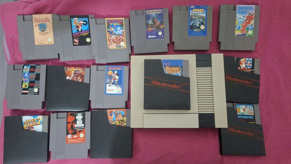 Nintendo nes fma funcionar perfeitamente completo , veja as fotos