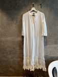 Vestido comprido branco