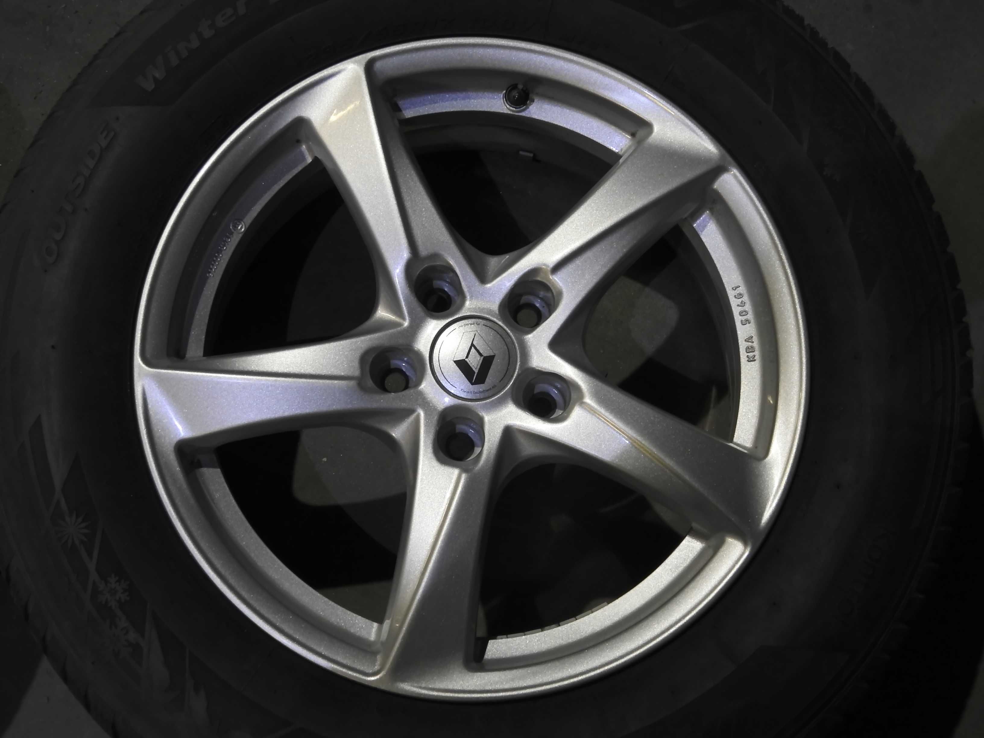 4x Alu Brock 17 5x114,3 ET37 7J  dedykowane do RENAULT NISSAN