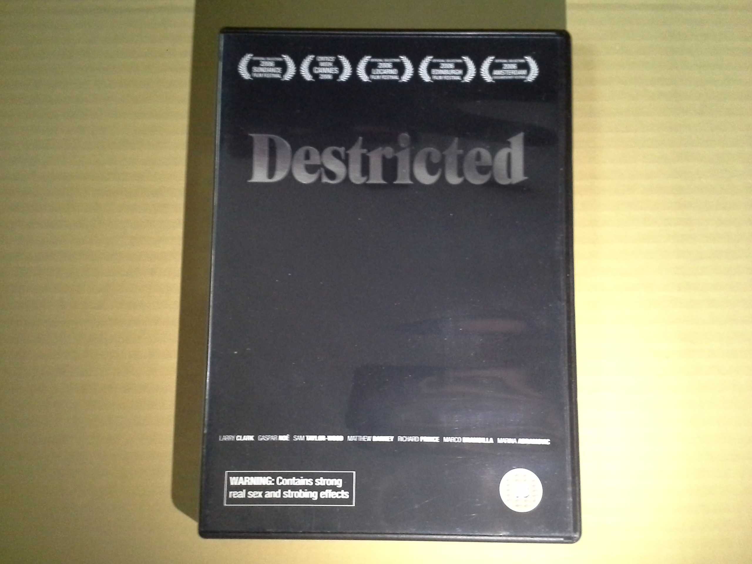 DESTRICTED - DVD - Larry Clarck, Gaspar Noe, Methew Barney, Abramovic