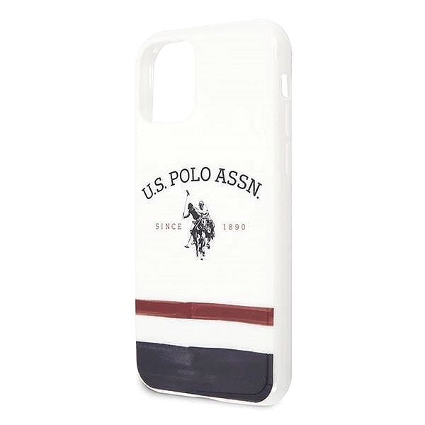 Etui U.S. Polo Assn. Tricolor Pattern Collection na iPhone 11 Pro - bi