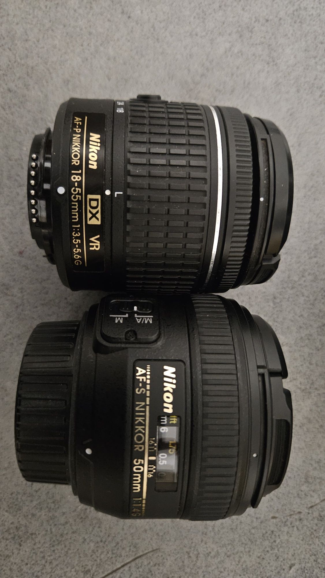 Nikon 3500. Zestawie 2 obiektywy i 4 baterie
