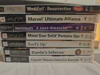 Jogos PSP usados