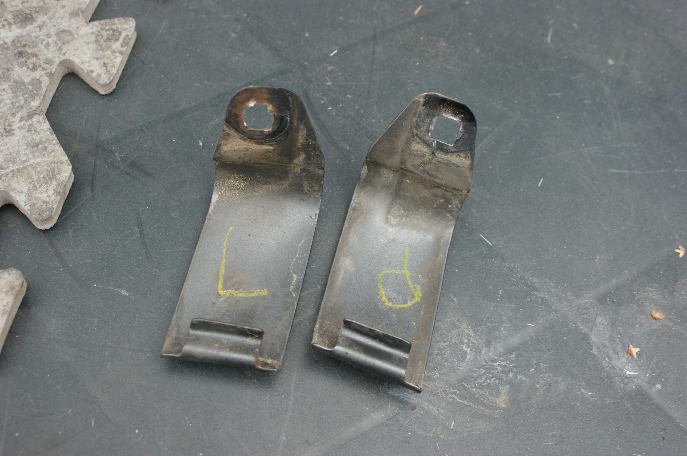 Bmw e30 wąska klamra złączka zderzaka tył shadow lewa prawa