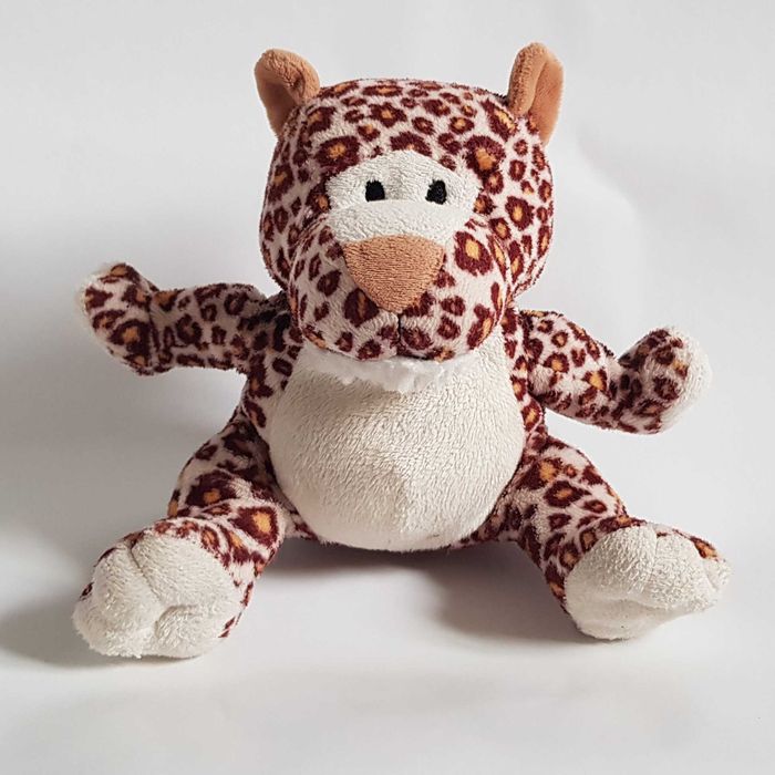 Леопард мяка іграшка котик 15 см на подарунок
