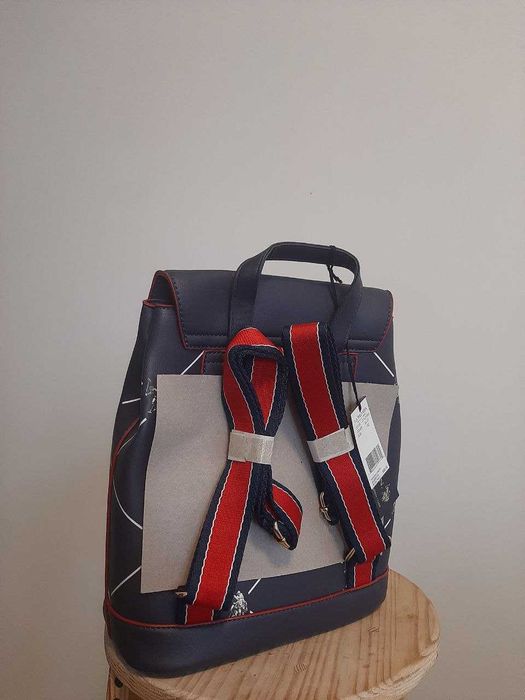 US Polo Assn. Фірмовий елегантний новий рюкзак з біркою (синій)