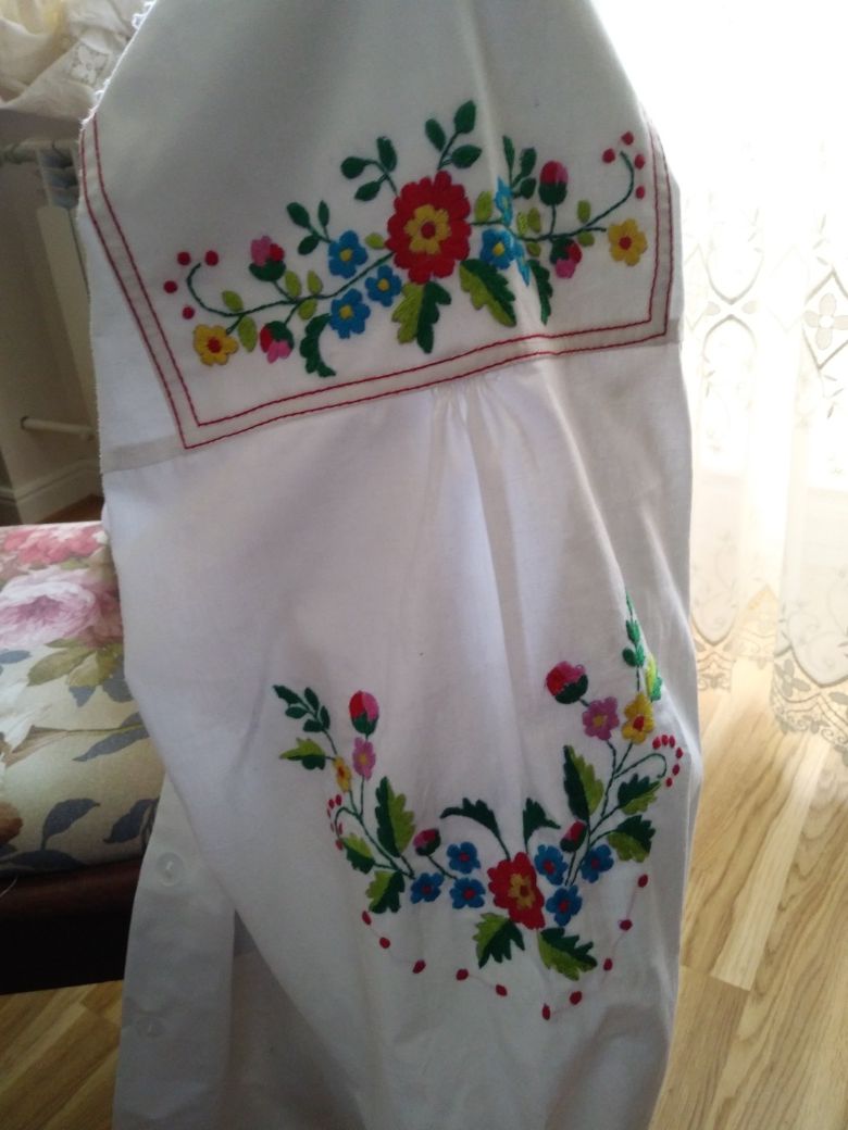 Koszula ludowa, strój ludowy, folk, opoczyńska
