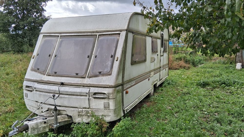 Przyczepa kampingowa kontener box domek