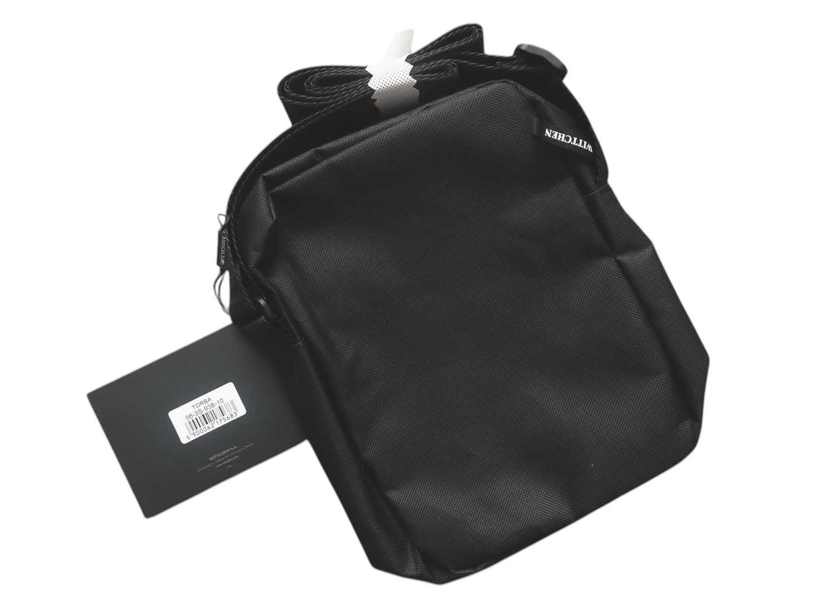 Wittchen Active Line Męska Czarna Listonoszka 26 x 17 x 6 cm Nowa