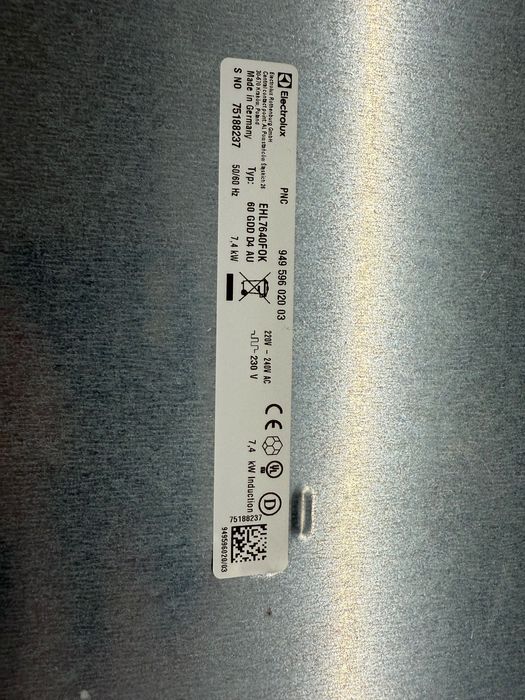 Płyta indukcyjna uszkodzona płyta szklana