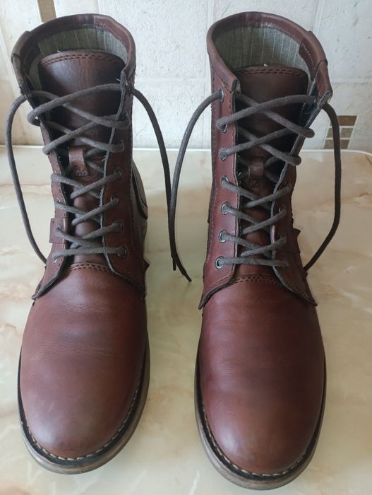 Идеальные Ботинки Caterpillar 45-45,5 11UK Широкие Винтаж Goodyer Welt