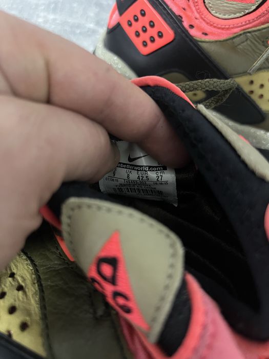 Кросівки шкіряні  трекінгові  Nike ACG 100% оригінал