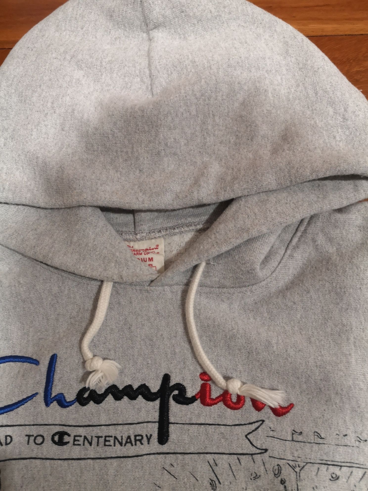 Sweatshirt de homem, cinza, da Champion